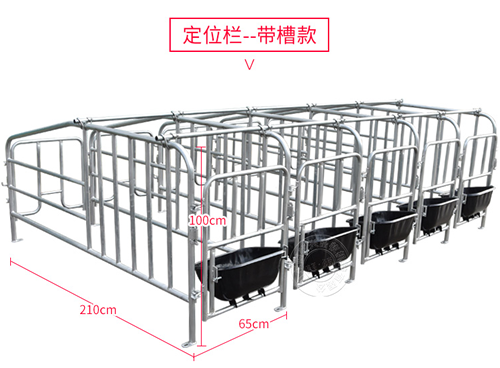 落地式母猪定位栏尺寸